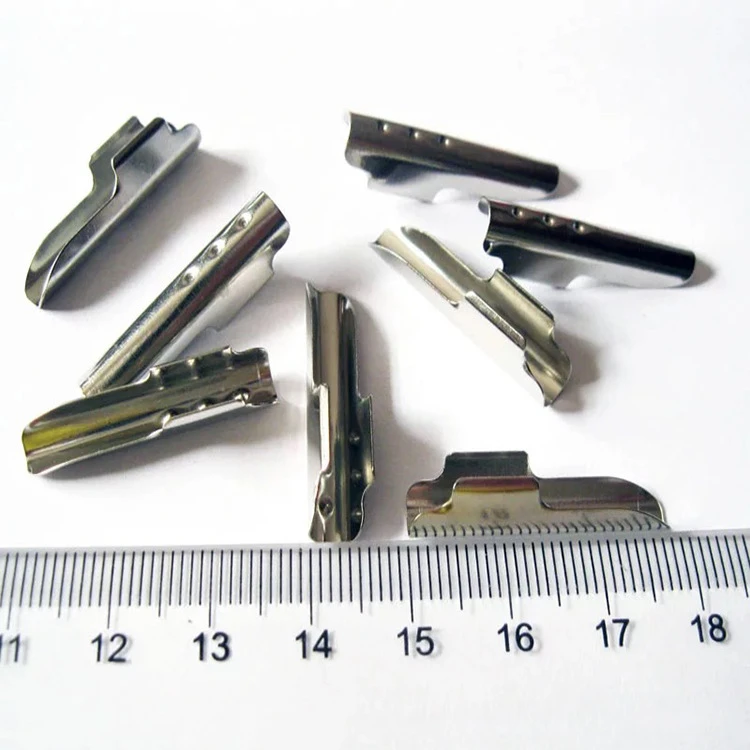 Metal Crimp Bullet Aglets Tip