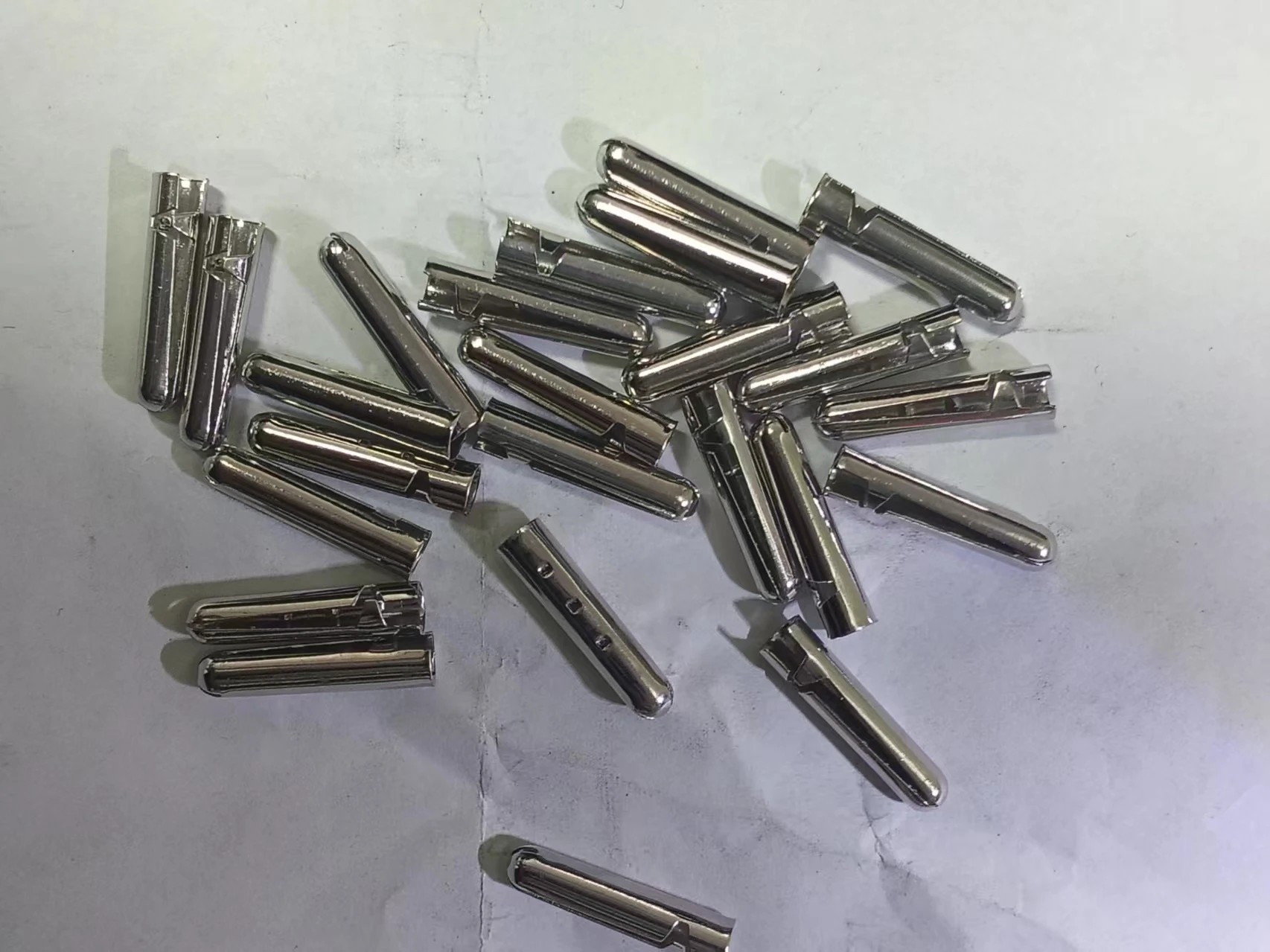 Metal Crimp Bullet Aglets Tip