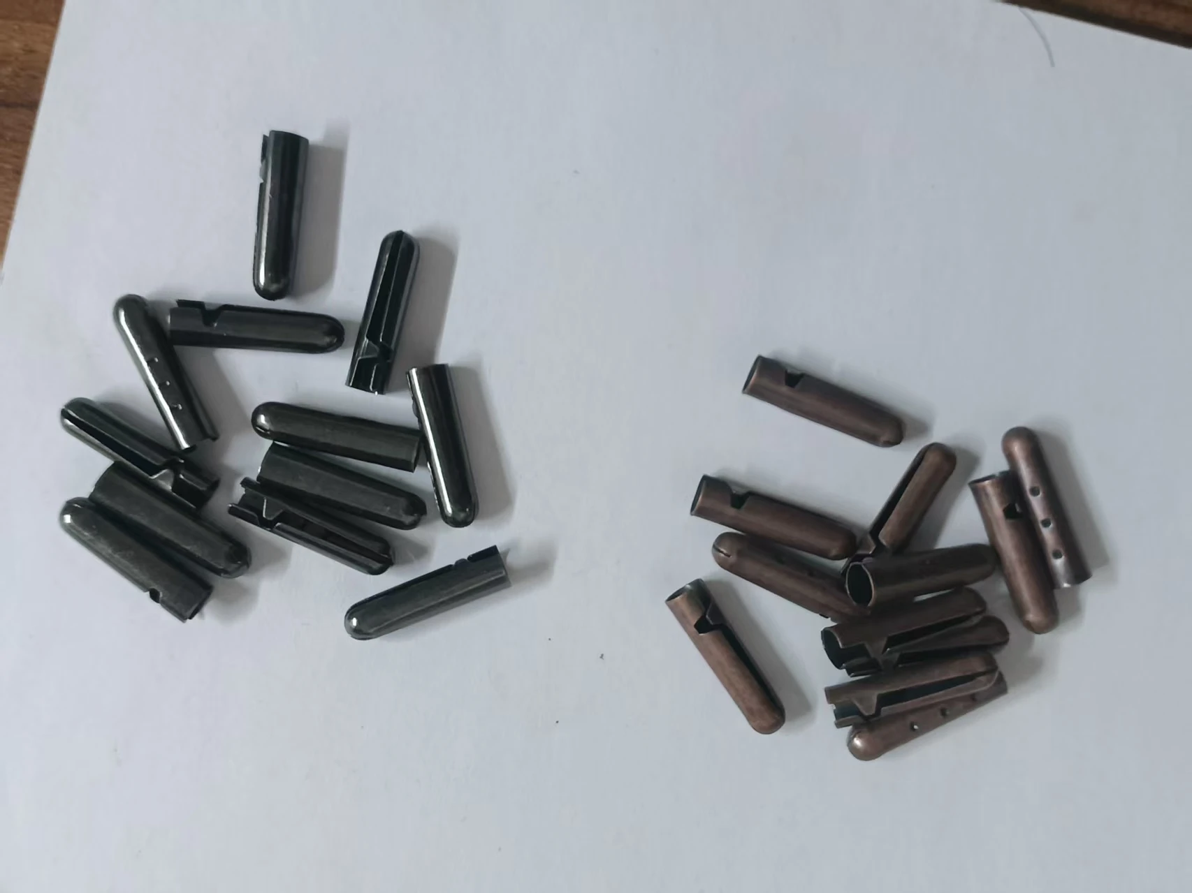 Metal Crimp Bullet Aglets Tip