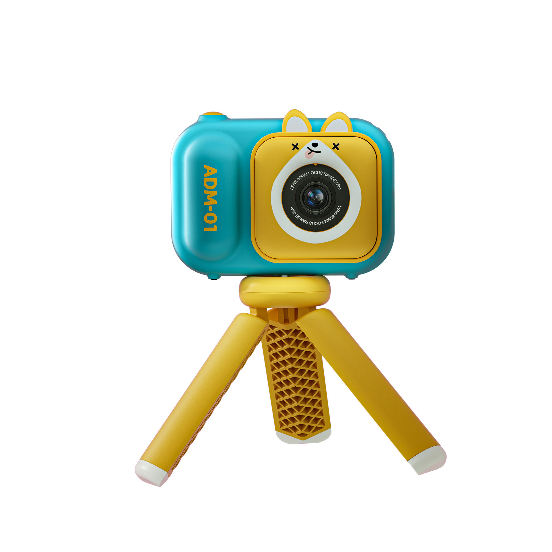 Children's high-definition digital camera, student mini camera, mini SLR camera with holder