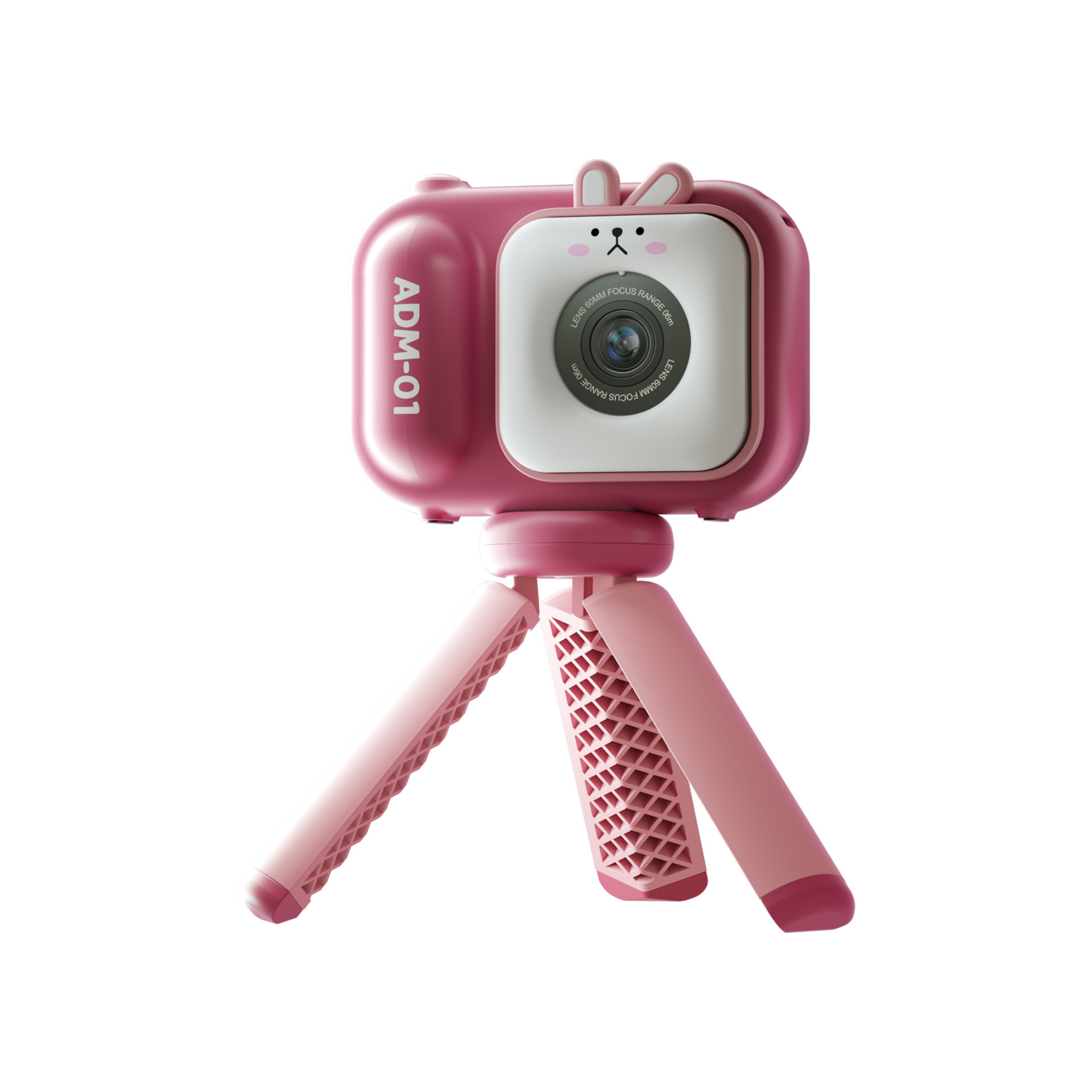 Children's high-definition digital camera, student mini camera, mini SLR camera with holder