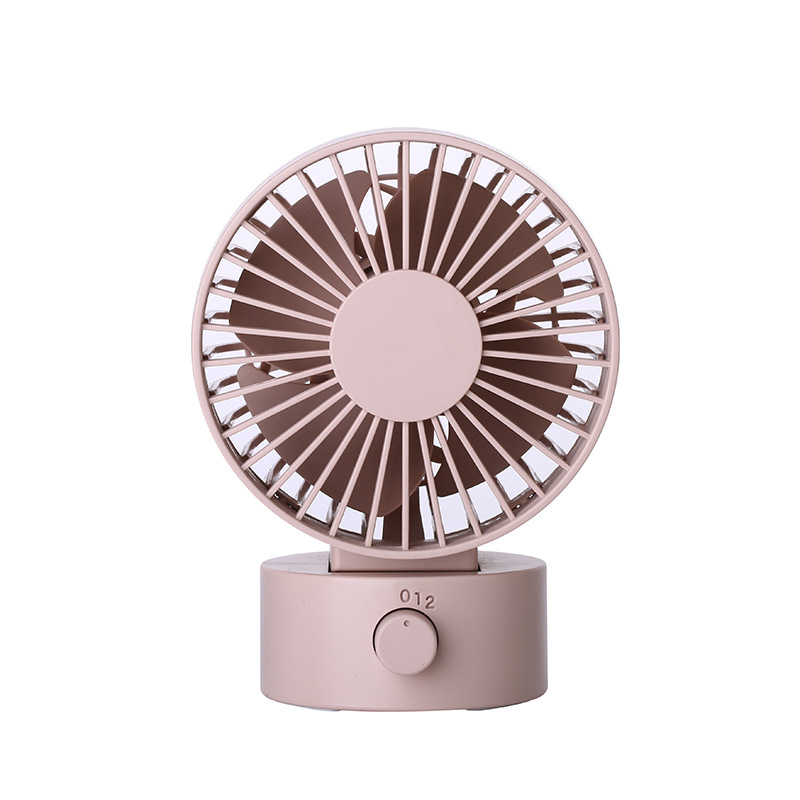 Double leaf desktop fan USB angle adjustment mini dormitory desk office cooling fan desktop