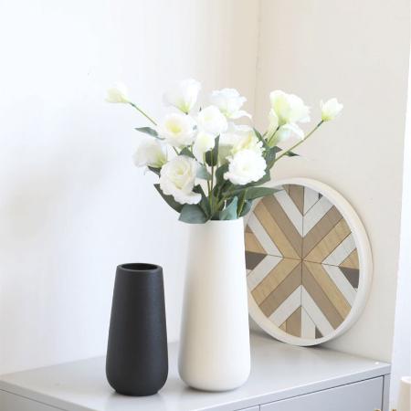 Minimalist modern ceramic vases, home furnishings, white vases, ceramic Chinese handicrafts, home ornaments, Amazon hot selling