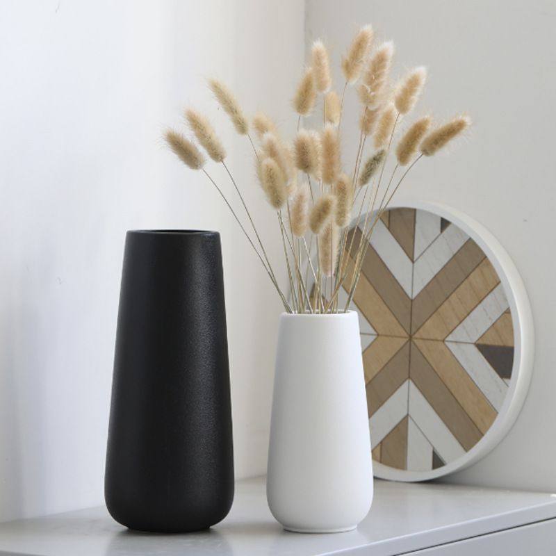 Minimalist modern ceramic vases, home furnishings, white vases, ceramic Chinese handicrafts, home ornaments, Amazon hot selling