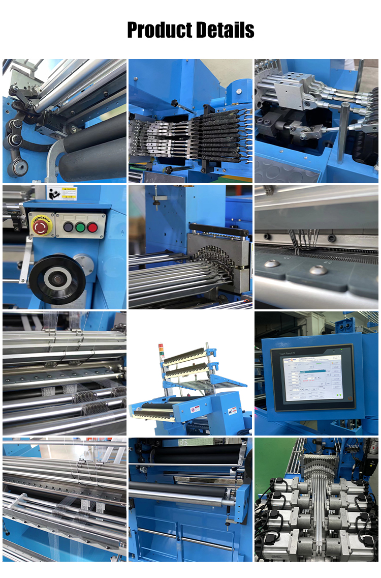 High-end Technology Manufacturing Automatic Crochet Knitting Machine Blue Comez Crochet Machine