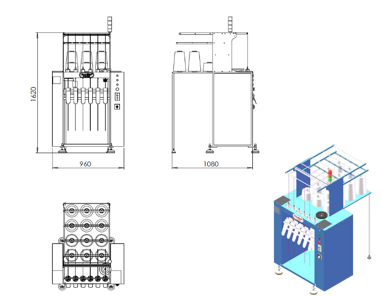 2021 Specially For Mask Ear Straps High-speed Needle Pass Machine Machine For Knitting Masks And Ear Loops