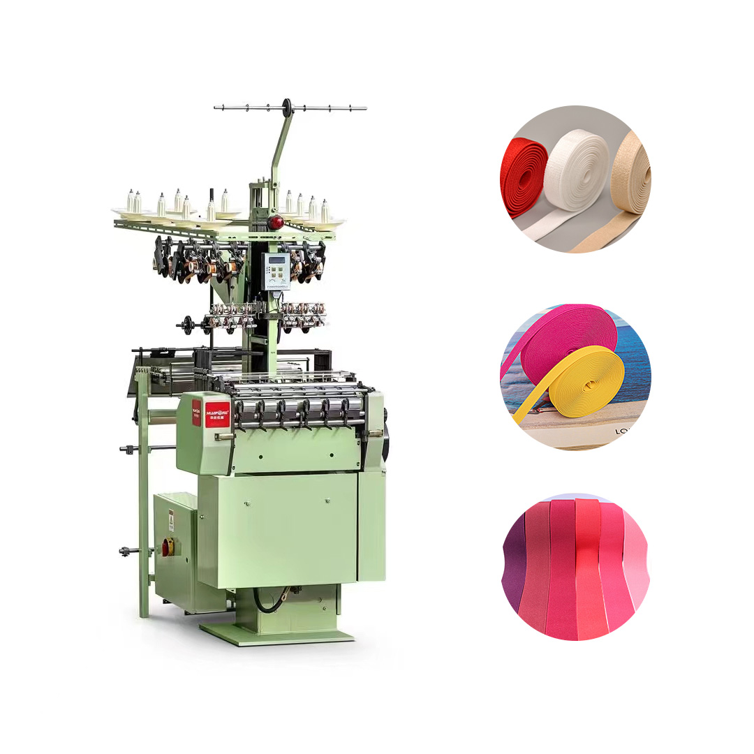 High Precision Garment Belt Elastic Webbing Automatic Elastic Webbing Machine