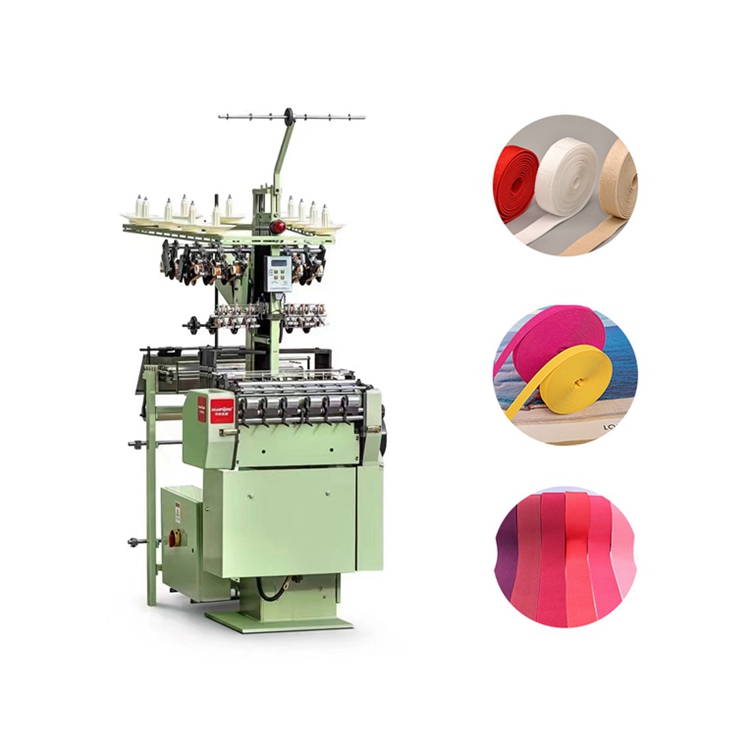 High Speed Polyester Cotton Ribbon Loom Tape Weaving Machine Mask Ear Rope Making Machine