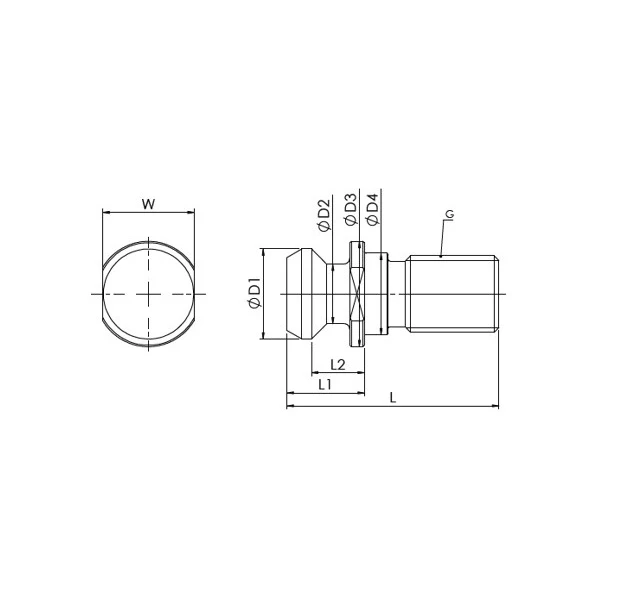 Pull Stud DIN JIS Type