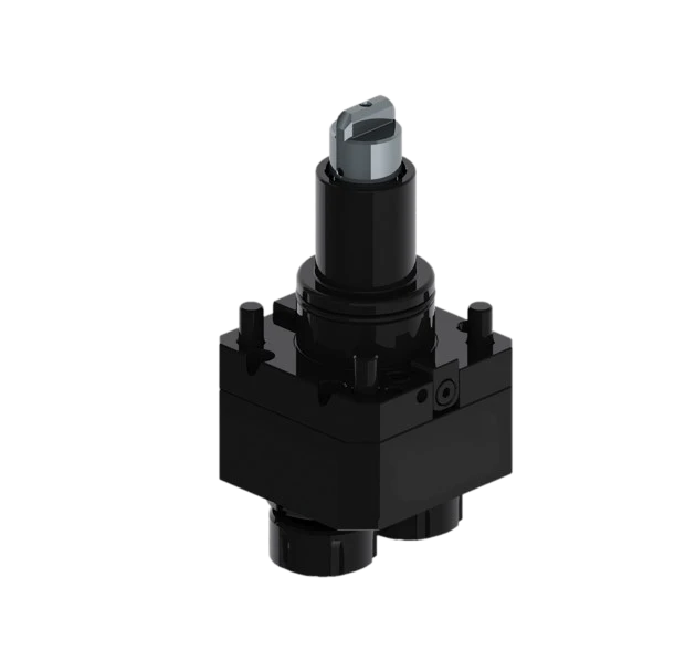 Axial Single-end Dual Output Tool Holder (External Coolant)