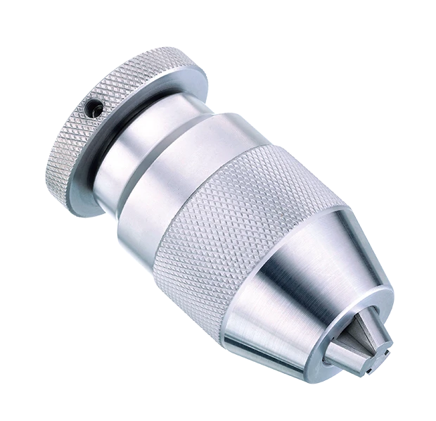 Stainless Steel Drill Chuck - Key Type Taper & Thread Mount
