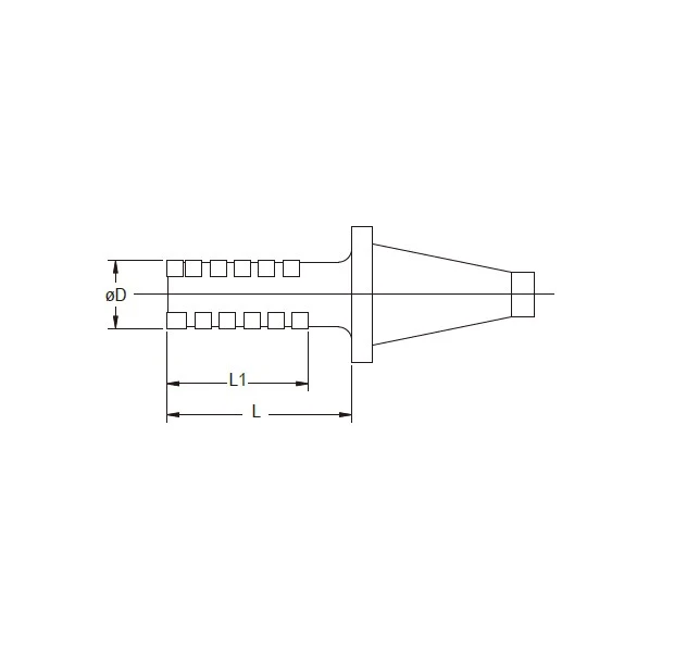 RGH BT50 Rough Milling Cutter