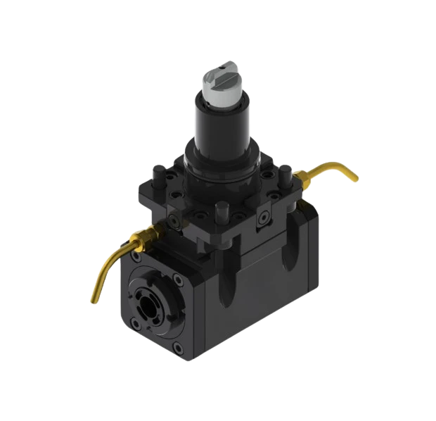 Radial Female Thread Double Head Tool Holder (External Coolant)