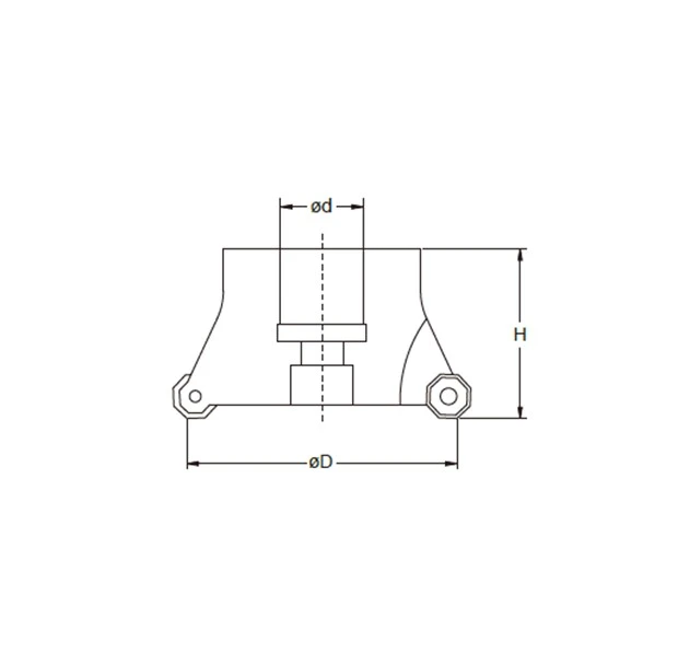 C2280 Octagon Face Milling Cutter