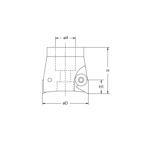 TPR Shoulder Face Milling Cutter