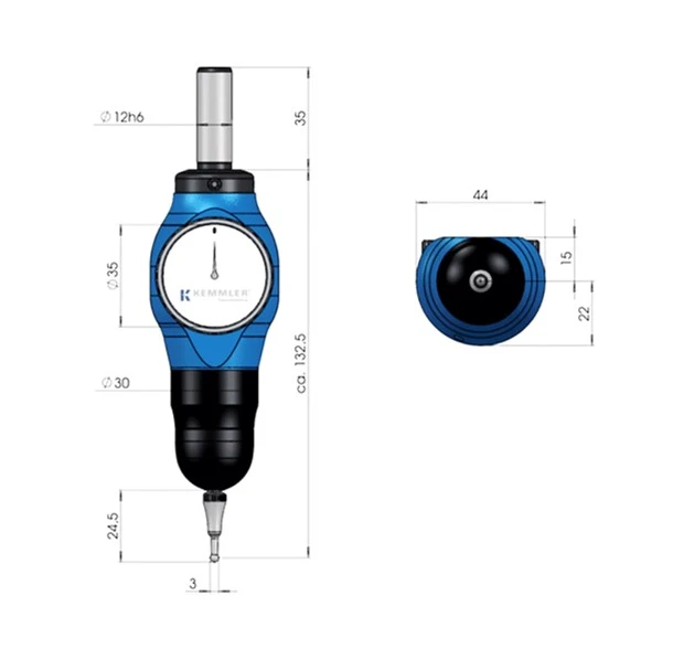 3D Tester analog DCONMS=12mm