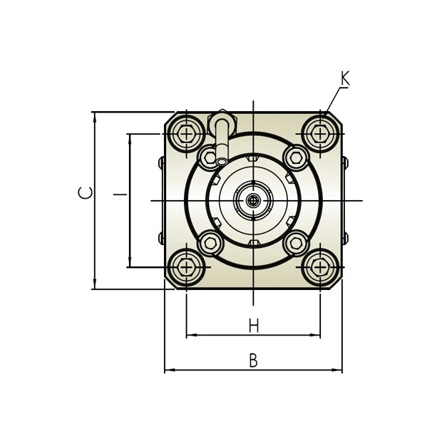 Axial Tool Holder (External Coolant)