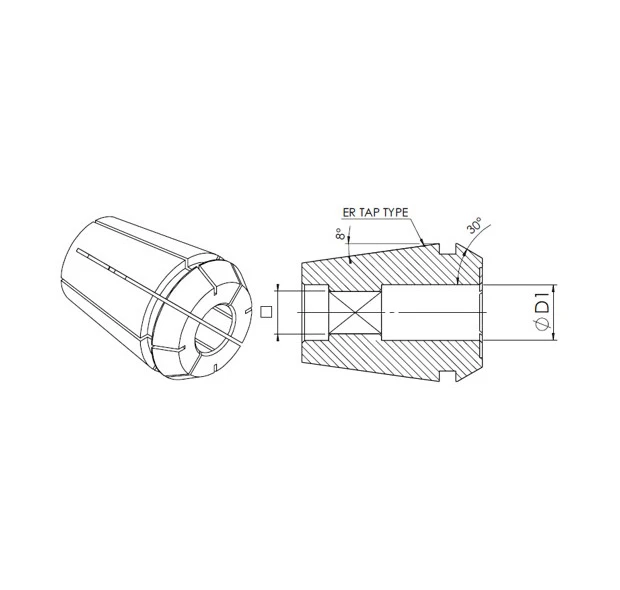 ER / TAPPING Collet System