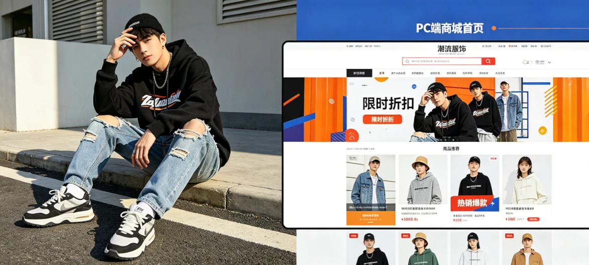 从模板站到营销商城：服饰企业 B2C 购物商城开发，打通线上零售链路